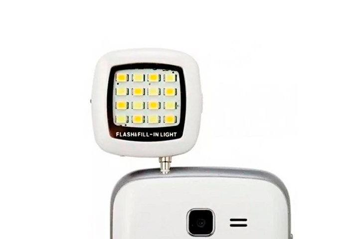 Fotografía de luz de flash móvil  Teléfono ligero portátil-Flashes de  teléfonos móviles y luces Selfie-Aliexpress