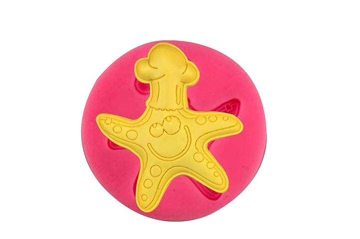 Molde Estrella de Mar para Fondant