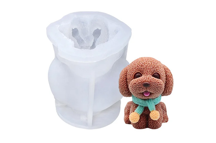 Moldes silicona para resina: MOLDE SILICONA p/RESINA HUELLA MASCOTA CHICA  045H10 (CS)