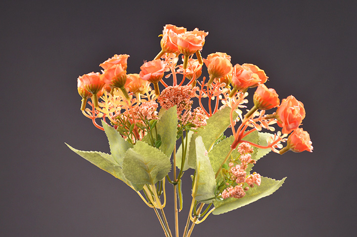 Ramo De Flores Artificiales Flor Rococo Centro De Mesa