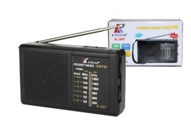 Radio Portatil Am/fm Knstar C/pilas Alta Fidelidad C/anten